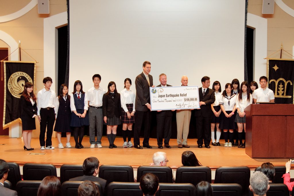 Harris Rosen raises over $86,000 for earthquake and tsunami relief in Japan.